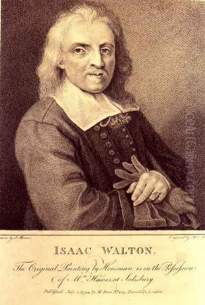 Portrait of Isaac Walton 1593-1683 - view 1