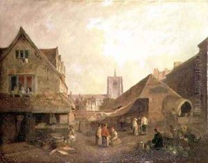Old Fishmarket Norwich by David Hodgson