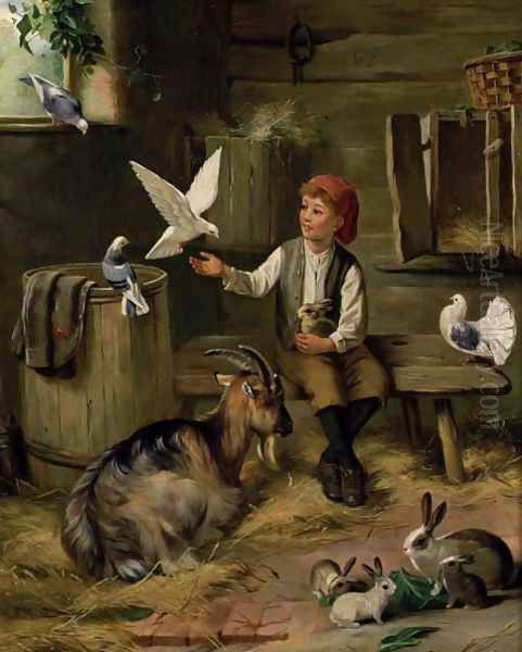 Farmyard friends - view 1