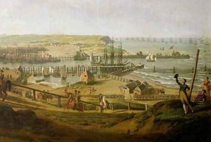 Napoleon Visiting the Camp at Boulogne in July 1804 by Jean-Francois Hue