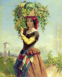 An Italian Fruit Seller