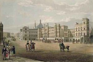 View of the House of Lords and Commons by Robert the Elder Havell