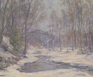 A Winter Morning by Frank Townsend Hutchens