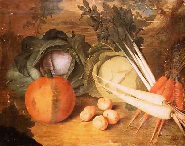 Still Life of Vegetables - view 1