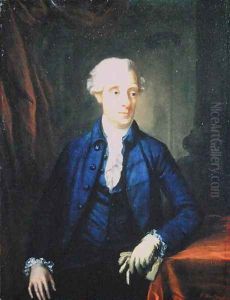 Portrait of Simon Harcourt 1714-77 1st Earl of Harcourt by Robert Hunter