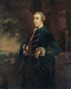 Portrait of the James FitzGerald (1722-1773), 20th Earl of Kildare, later 1st Duke of Leinster, three-quarter-length