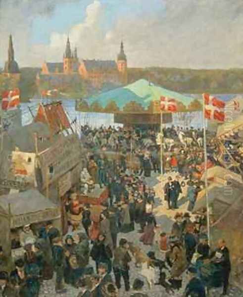 November Market at Hillerod - view 1