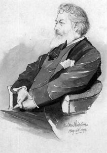 Portrait of Frederic Lord Leighton 1830-96 by Walker Hodgson