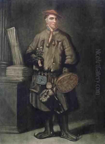 Carolus Linnaeus 1707-78 in his Lapland Dress - view 1