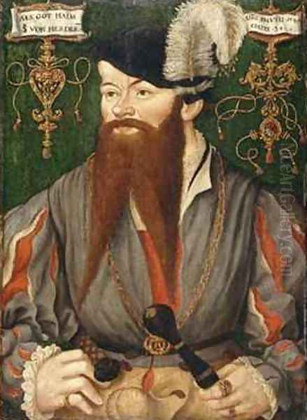 Portrait of Freiburger Doctor Joachim Schiller von Herdern - view 1