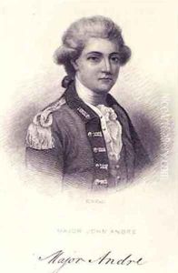 Major John Andre 1751-80 by Henry Bryan I Hall