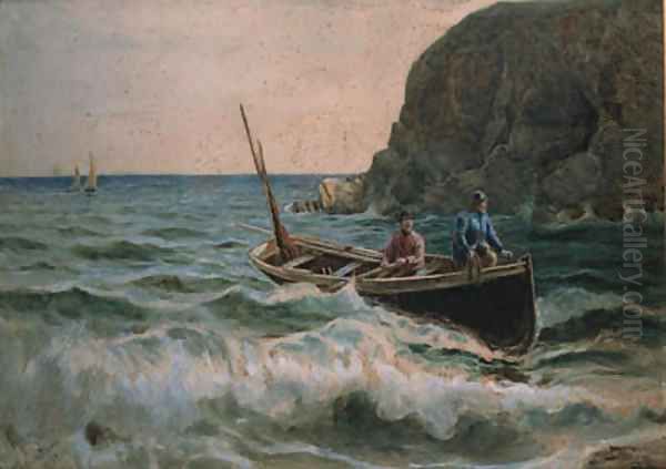 A Fishing Boat Returning Home - view 1