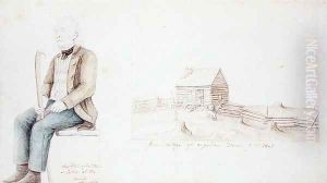 First Cottage of Angelica and The First Settler of Allegany County New York by Anne Marguerite Hyde de Neuville