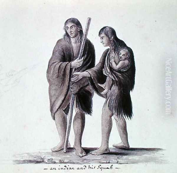 An Indian and his Squaw - view 1