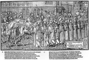 Sir Henry Sidney 1529-86 Entering Dublin in Triumph by Friedrich van Hulsen