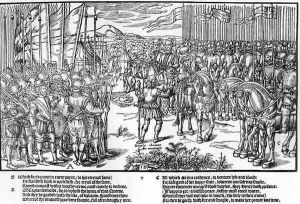 Sir Henry Sidney 1529-86 and his Army by Friedrich van Hulsen