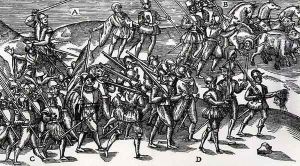 Soldiers Capture the Thieving Wood Kerne