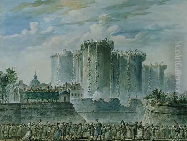 The Destruction of the Bastille - view 1