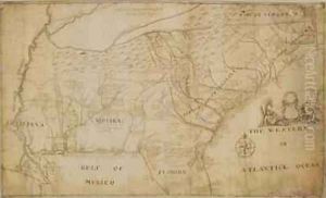 Map of the Southeastern part of North America by William Hammerton