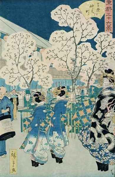 Cherry Blossoms at Asakura - view 1
