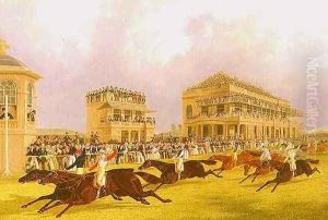 The Dead Heat for the Doncaster Great St Leger Stakes between Charles XII and Euclid