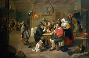 The Card Players by Matheus van Helmont
