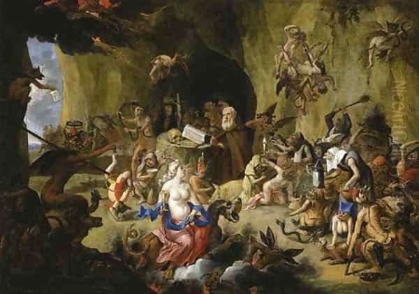 The Temptation of Saint Anthony - view 1