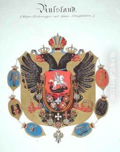 Arms and shield of the state of Imperial Russia
