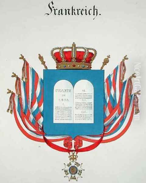 Charter and Pendant of the Order of the French Legion of Honour - view 1