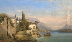 Varenna, Lake Como by George Edwards Hering