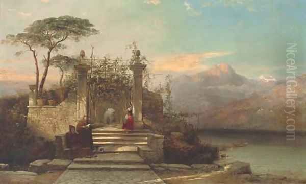 The Convent Garden at Palla, Lake Orta, Piedmont - view 1