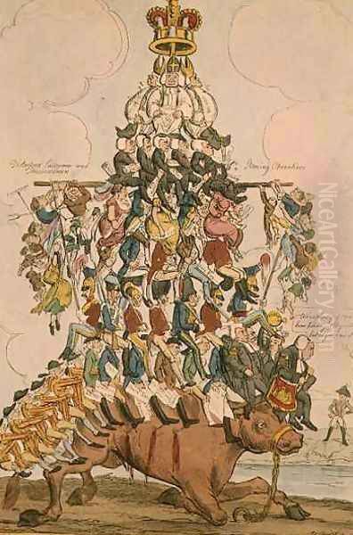 The Pillar of the State or John Bull Overloaded - view 1