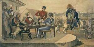 A Coffee Party at a military station in India