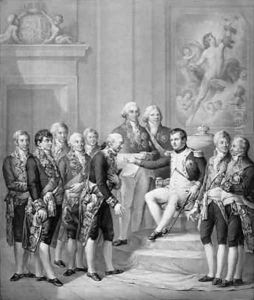 Napoleon 1769-1821 Granting the Constitution to the Duchy of Warsaw by Franz Seraph Hanfstaengel