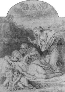 The Pieta, after Annibale Carracci