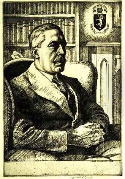 Portrait of Sir Cyril Norwood - view 1