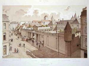 View of the Temple in 1770 by Theodor Josef Hubert Hoffbauer