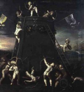 The War of the Cupids by Jan van Hoey