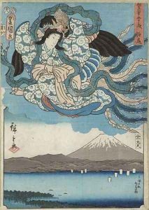 Ejiri by Utagawa Hiroshige & Kunisada