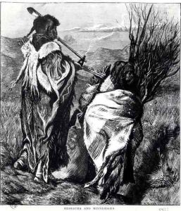 Hiawatha and Minne Ha Ha by Arthur Boyd Houghton