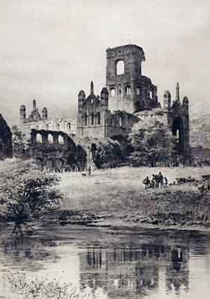 Kirkstall Abbey from the South East - view 1