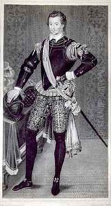 Portrait of Sir Robert Dudley 1574-1649