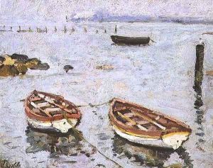 Largo Bay by George Sherwood Hunter