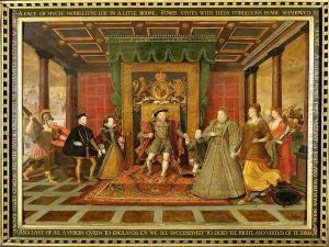 The Family of Henry VIII An Allegory of the Tudor Succession
