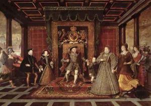 The Family of Henry VIII An Allegory of the Tudor Succession 2 by Lucas de Heere