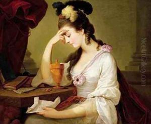 Sigismonda and the Heart of Guiscardo by Moses Haughton