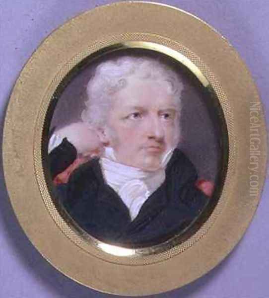 Portrait Miniature of Henry Fuseli 1741-1825 - view 1