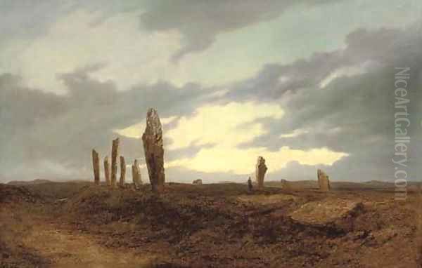 Standing stones - view 1
