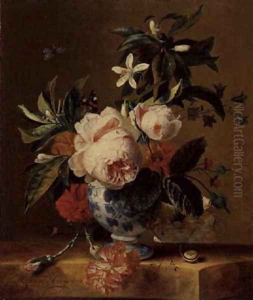 A Vase of Flowers - view 1