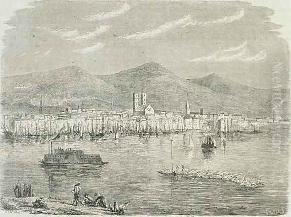Montreal in the 1860s - view 1
